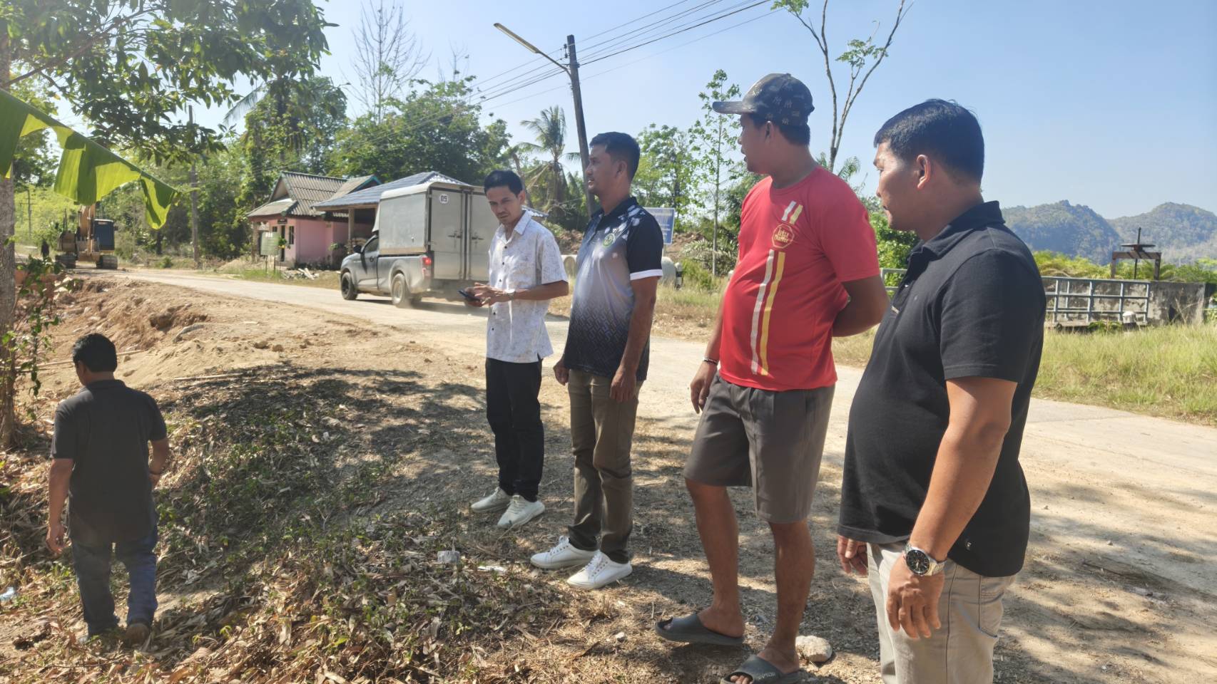 สำรวจประปา สระน้ำวังนาและในวัดทุ่งขมิ้น หมู่ที่ 6 บ้านทุ่งขมิ้น ตำบลป่าแก่บ่อหิน อำเภอทุ่งหว้า จังหวัดสตูล
