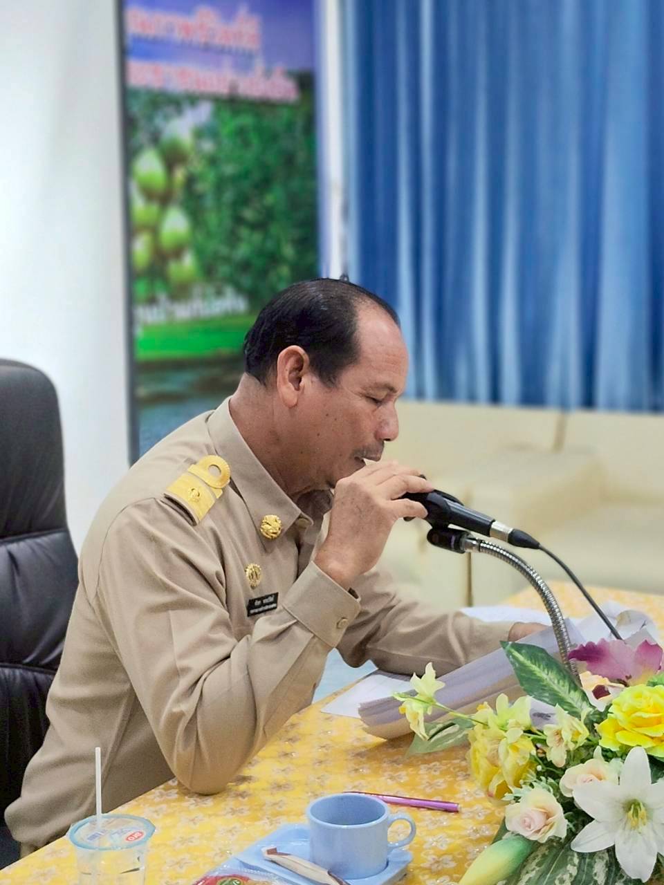 การประชุมสภาองค์การบริหารส่วนตำบลป่าแก่บ่อหิน สมัยวิสามัญ สมัยที่ 1 ประจำปี 2569